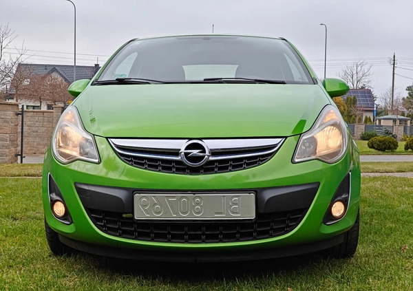 Opel Corsa cena 15800 przebieg: 178240, rok produkcji 2012 z Łomża małe 92